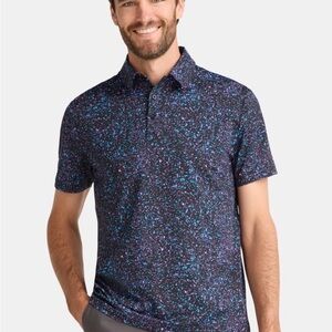 NWT Black and Blue Polo Shirt